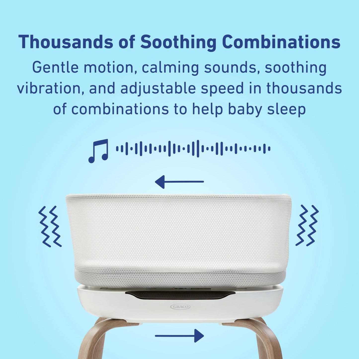 Smartsoothe Newborn Bassinet, Luna