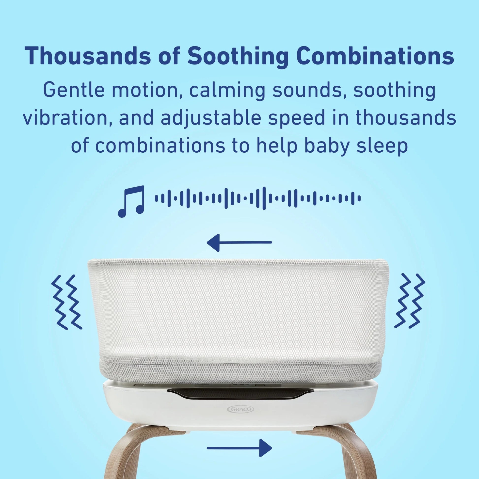 Smartsoothe Newborn Bassinet, Luna