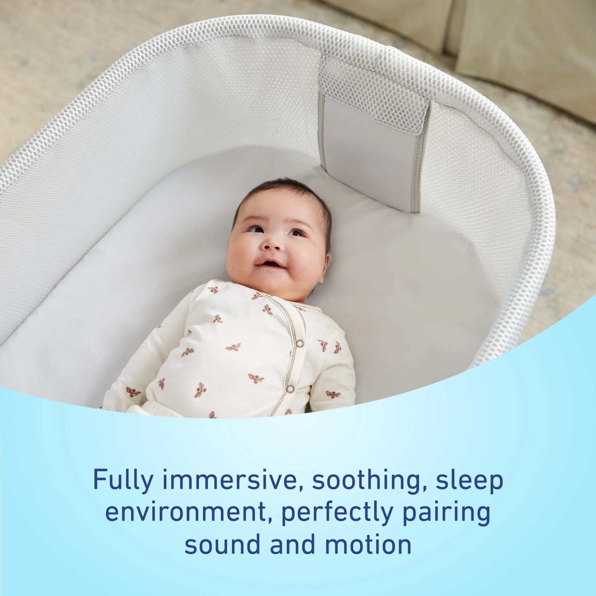 Smartsoothe Newborn Bassinet, Luna