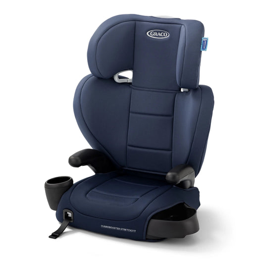 Turbobooster Stretch2Fit Booster Car Seat, Mariner