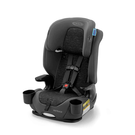 Nautilus 2.0 3-In-1 Harness Booster Car Seat, Crane,