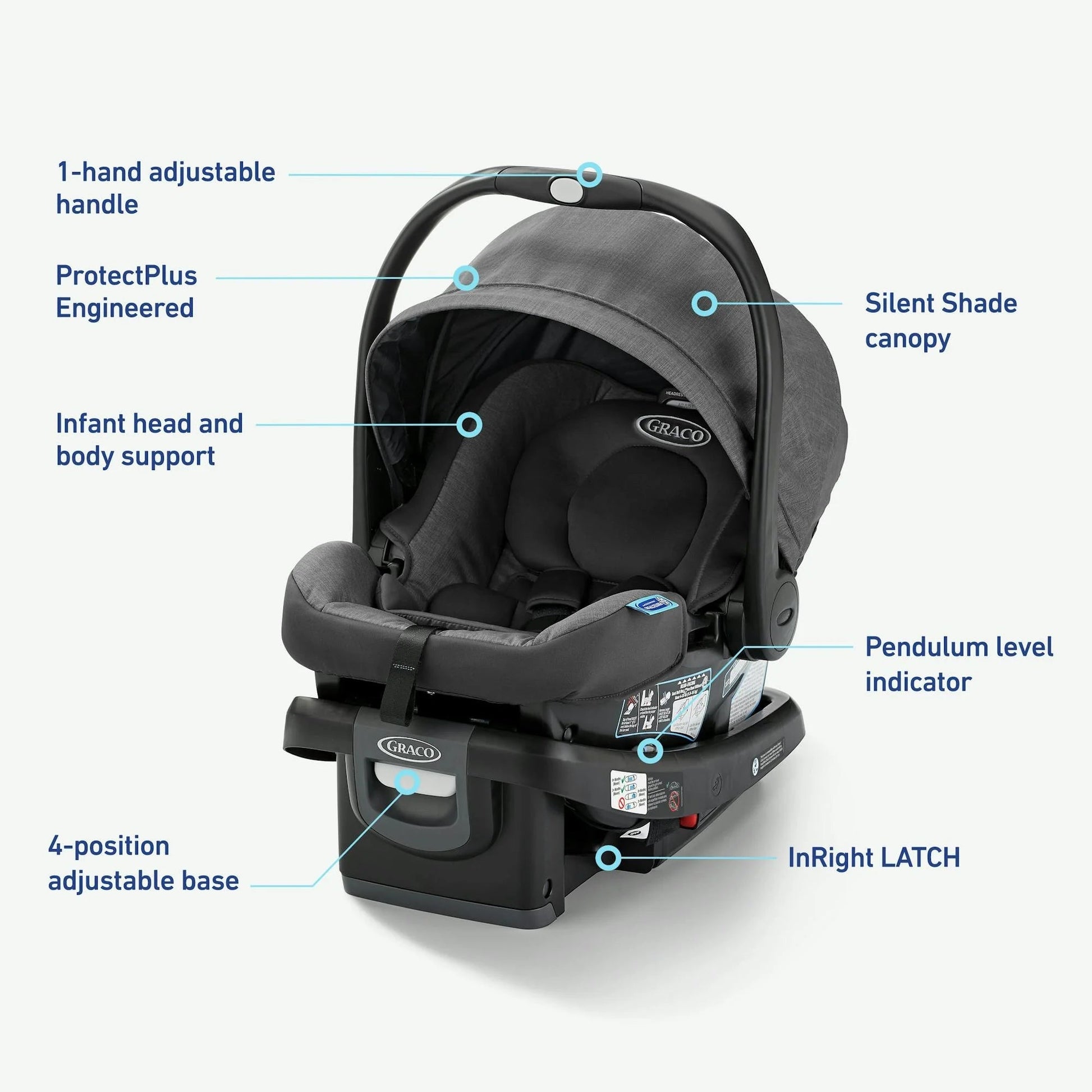 Snugride 35 DLX Infant Car Seat Ft. Load Leg Technology