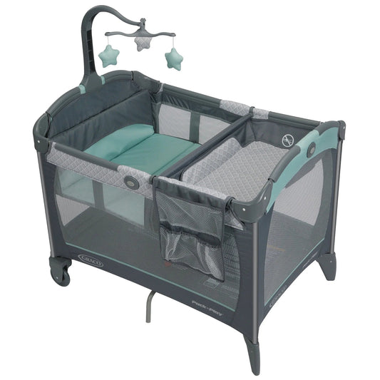 Pack 'N Play Change 'N Carry Playard , Includes Portable Changing Pad, Manor, 40X Inch (Pack of 1)