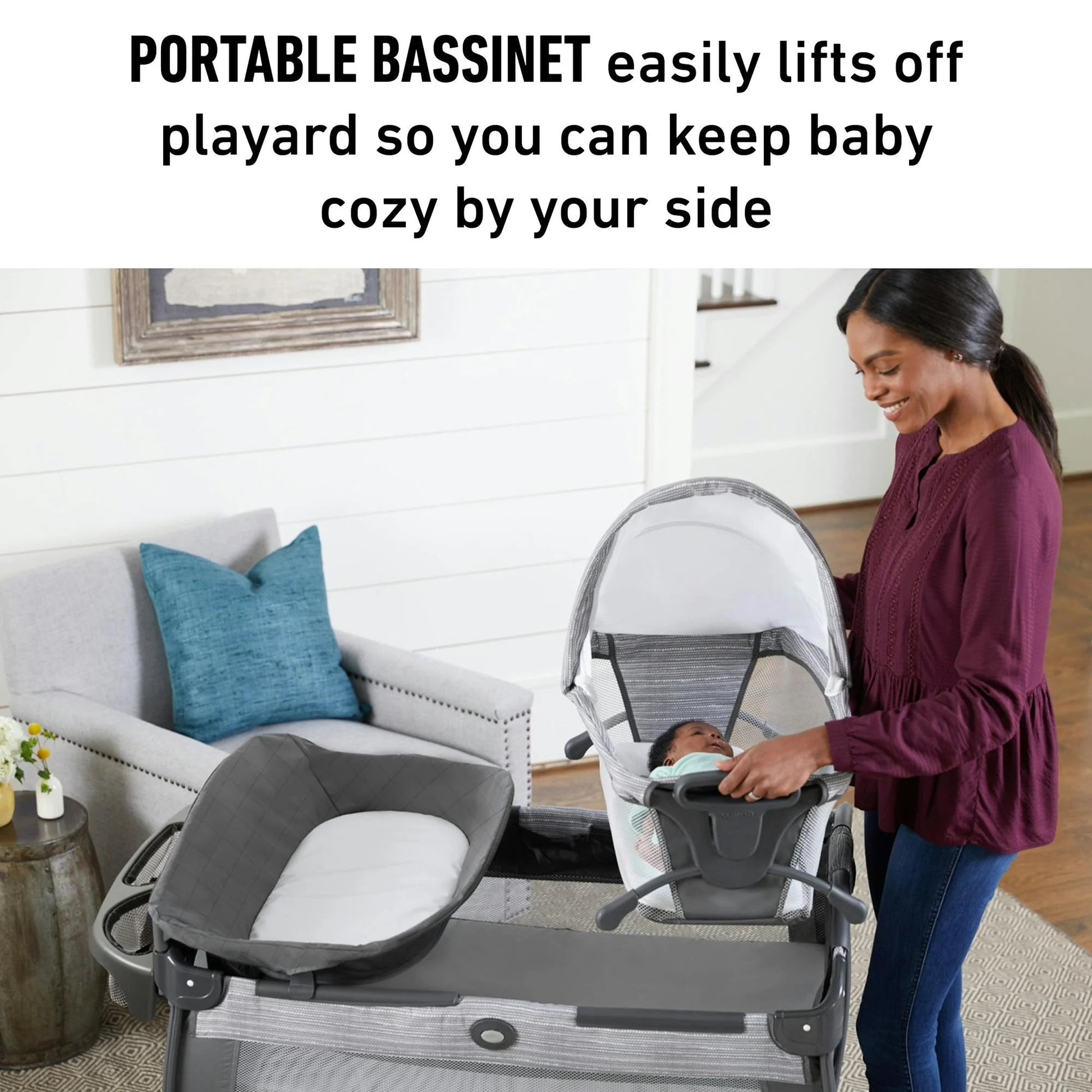 Pack 'N Play Close2Baby Bassinet Playard