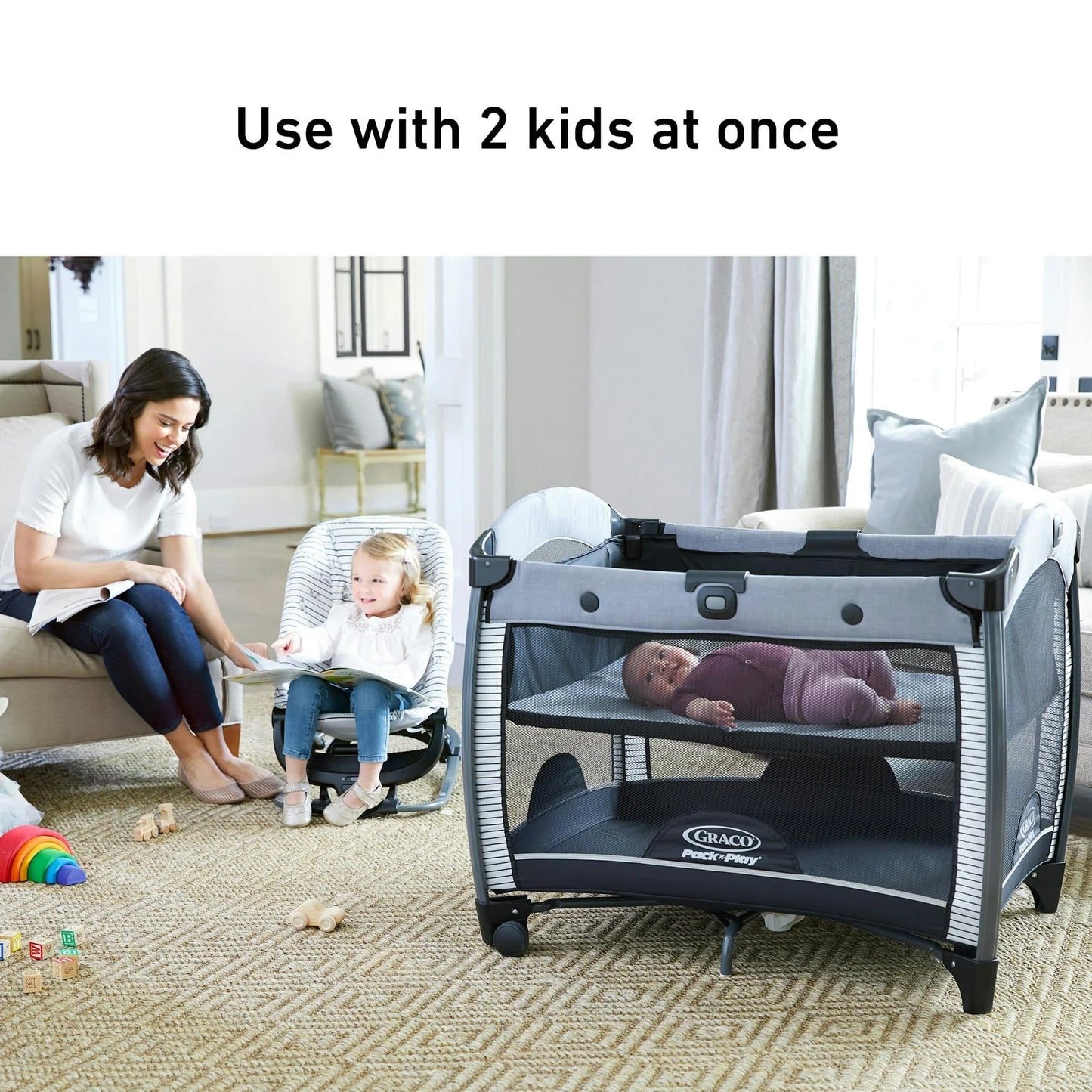 Pack 'N Play Rock 'N Grow Playard