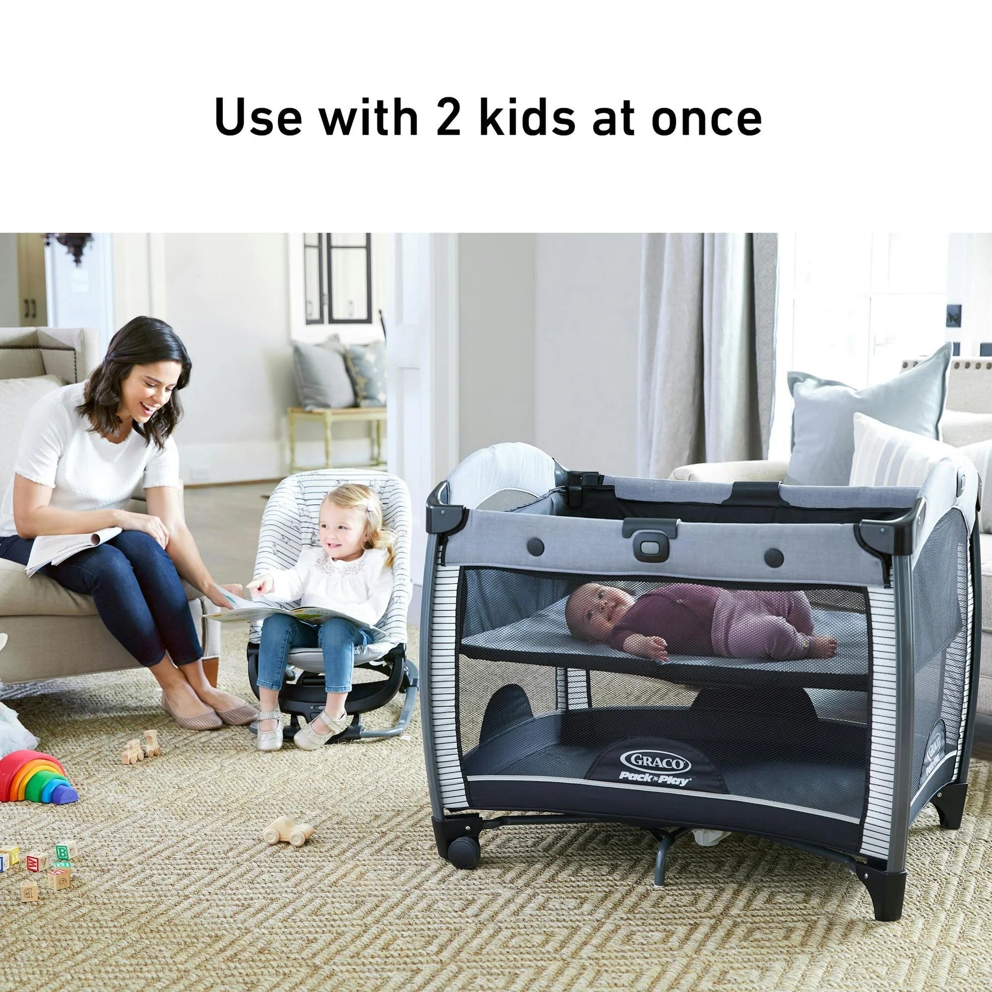 Pack 'N Play Rock 'N Grow Playard