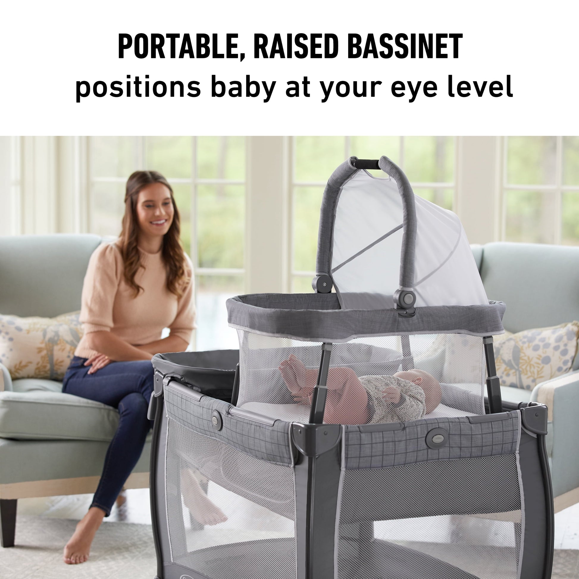 Pack 'N Play Day2Dream Travel Bassinet Playard, London