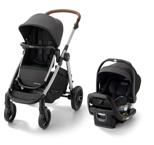 Modes Nest2Grow DLX Travel System, Infant Toddler Stroller and Car Seat, Riordan, 1 Count